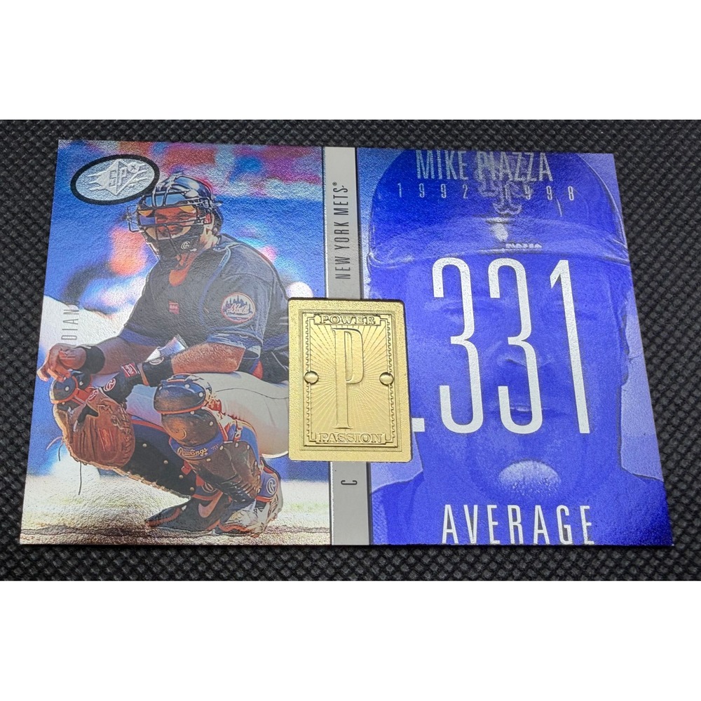 1998 Upper Deck SPx Radiance Mike Piazza #230 Serial Numbered 2818/3500 Mets